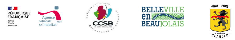 logos des partenaires de la convention d’OPAH