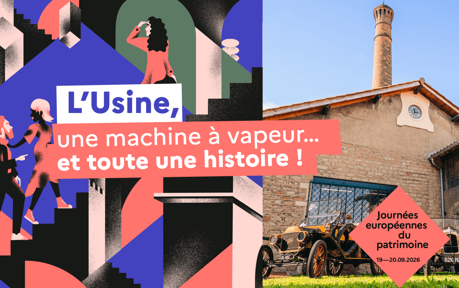 JEP 2026 – Une usine, une machine à vapeur… et toute une histoire !